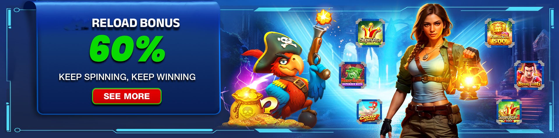 Popular games section - 2