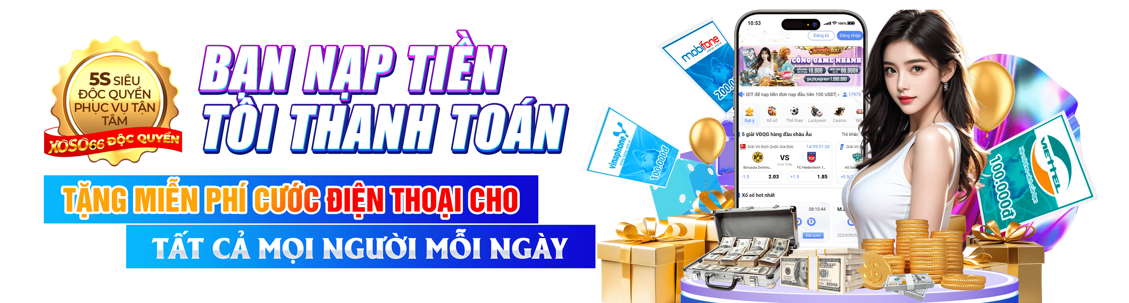 Hình ảnh quảng cáo của kn7 hiển thị nền tảng và các lợi ích